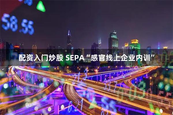 配资入门炒股 SEPA“感官线上企业内训”