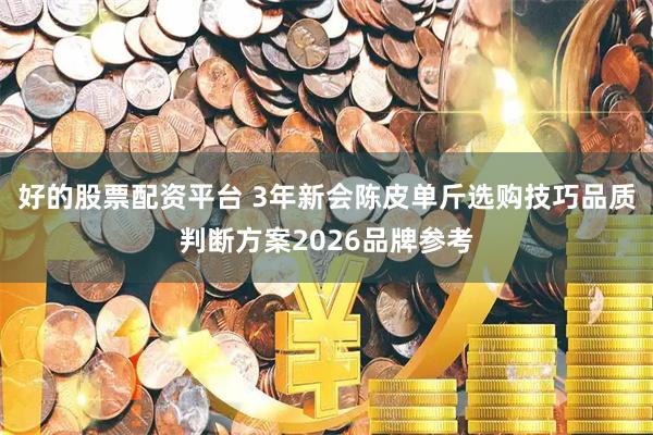 好的股票配资平台 3年新会陈皮单斤选购技巧品质判断方案2026品牌参考