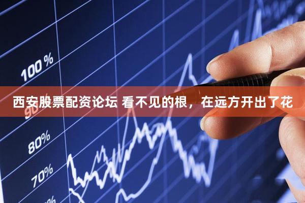 西安股票配资论坛 看不见的根，在远方开出了花